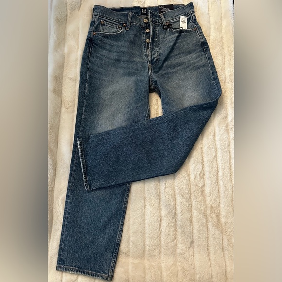 NWT‼️ - GAP cheeky straight high rise denim - Picture 1 of 6